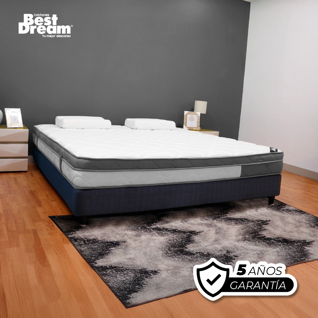 Colchón Roma Basic – Confort y Elegancia para un Sueño Reparador